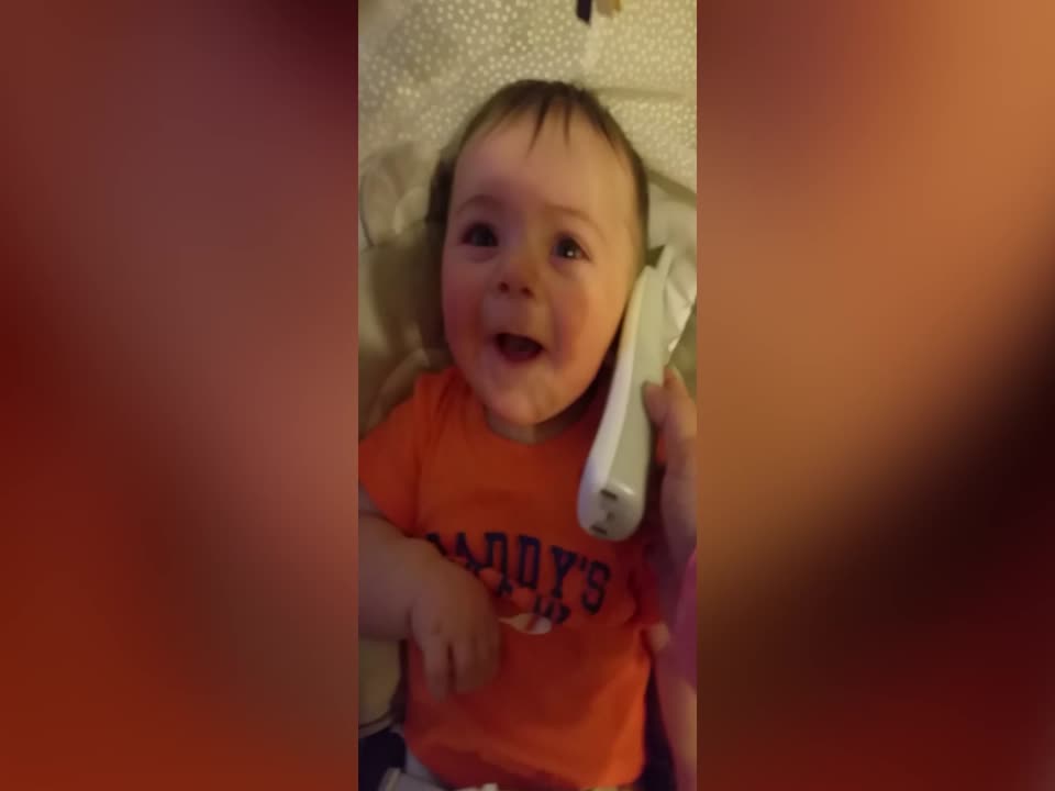 Try not to LOL at this Baby's Giggle!