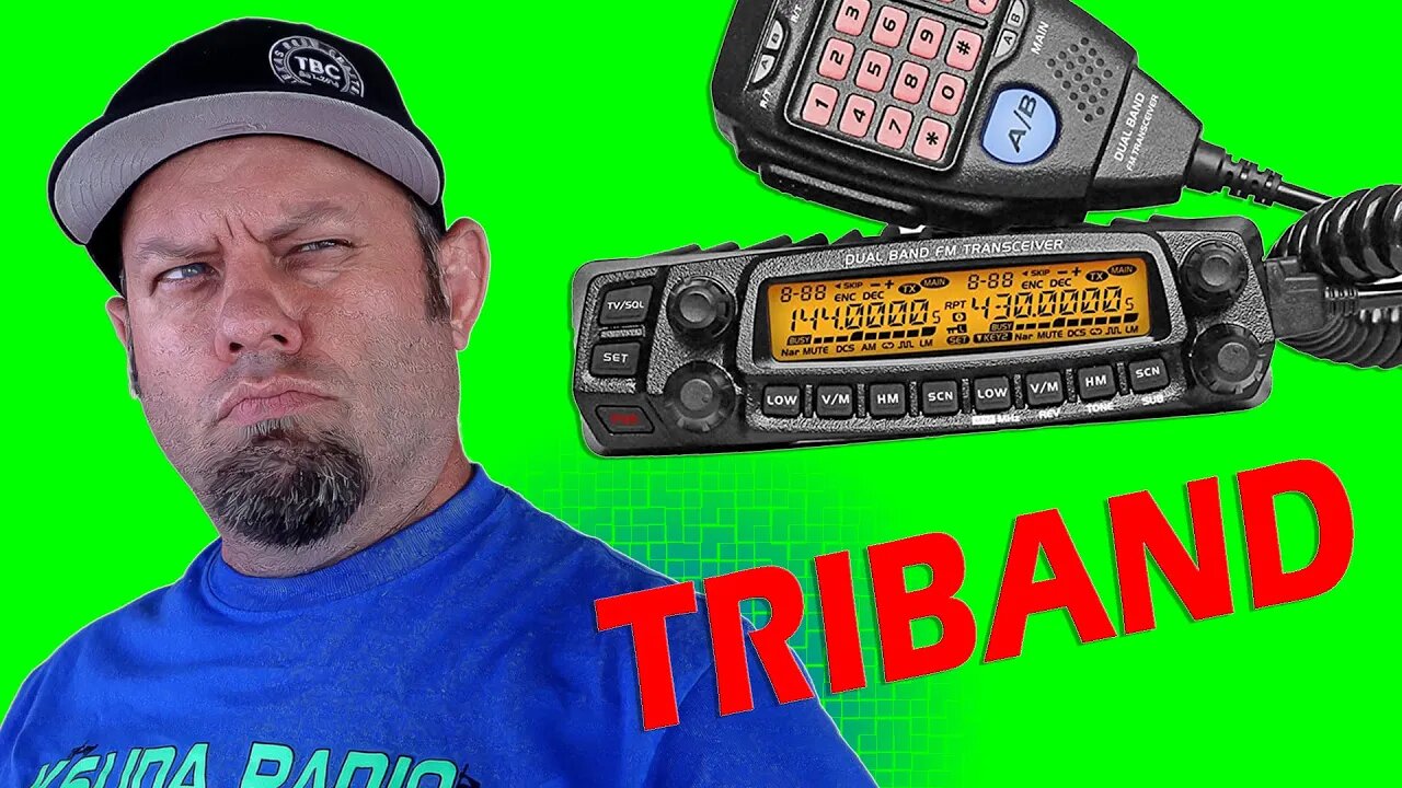 BEST Mobile Ham Radio TRIBAND for 2022