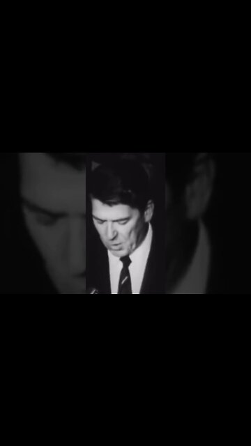 President Reagan 'Are You Afraid Of Your Own Goverment?