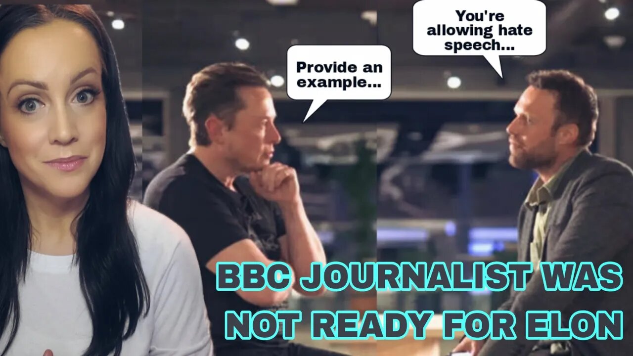 BBC Journalist Tries to Corner Elon Musk on Hate Speech - FAILS Miserably