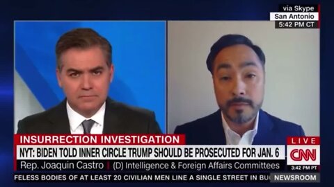 Dem Rep Castro Is Shocked Biden's DOJ Isn't Investigating Trump Right Now