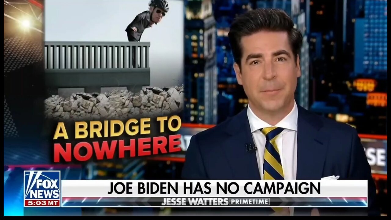 A Donation To Biden Campaign Is Cutting A Check To Kamala: Watters