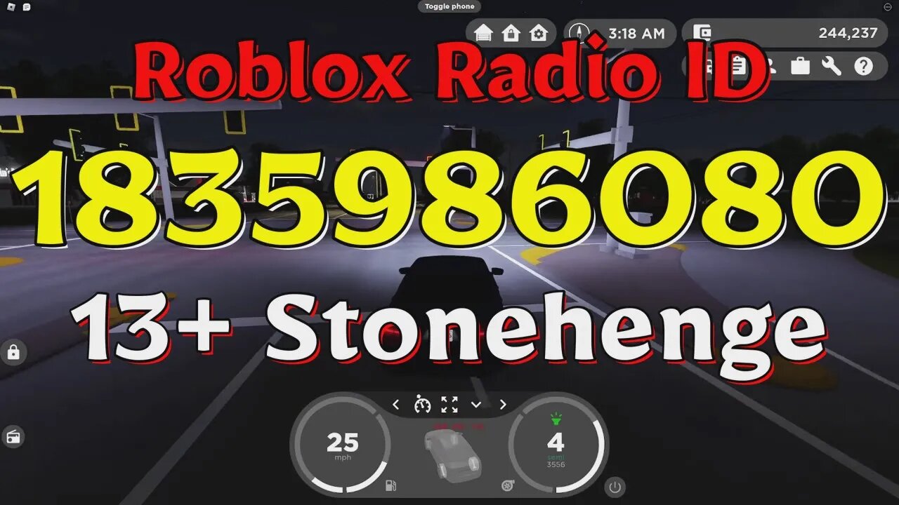 Stonehenge Roblox Radio Codes/IDs