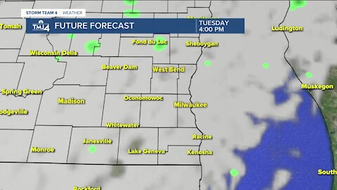 Fall-like weather moves in