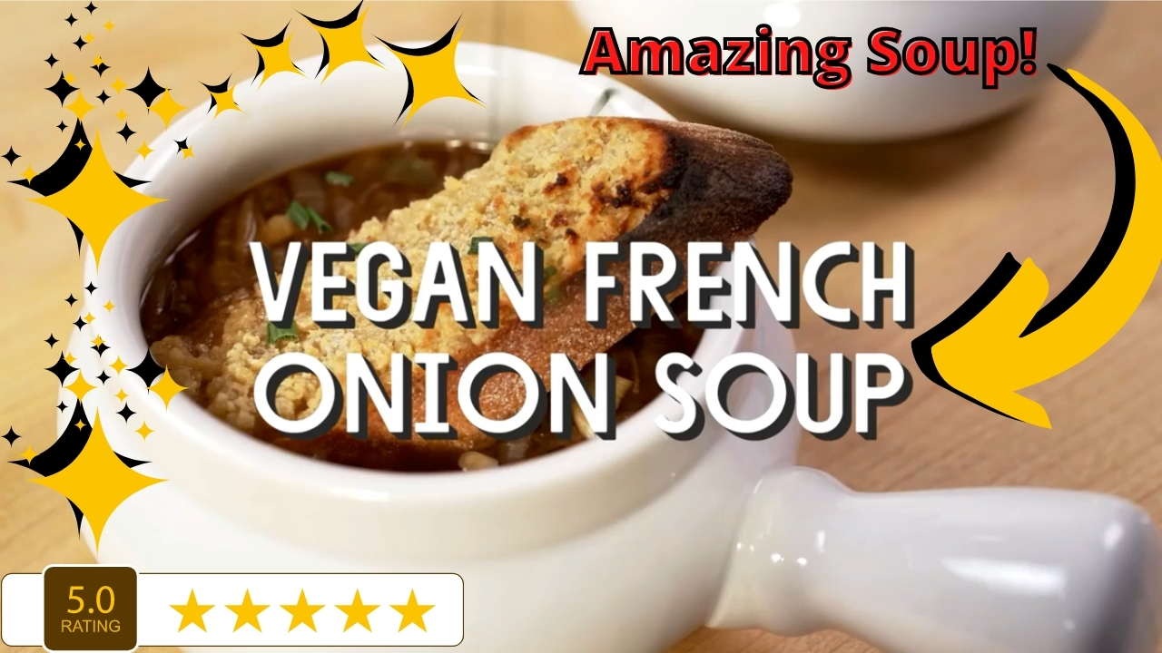 How to make vegan French onion soup