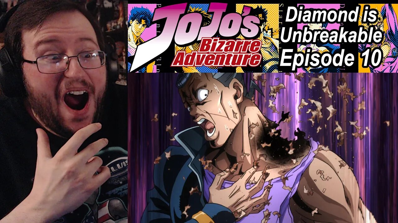 Gor's "Jojo's Bizarre Adventure: Diamond is Unbreakable" Episode 10 REACTION