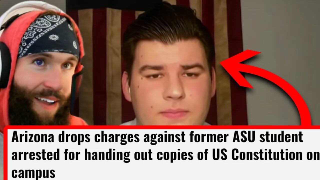 Arizona DROPS Charges Against Former ASU Student for being a PATRIOT