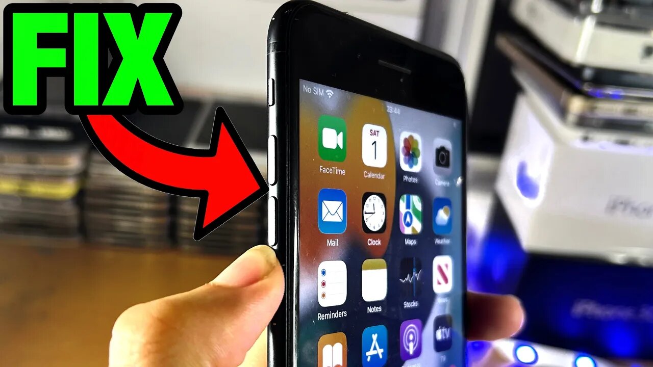 iPhone Volume Buttons NOT Working SOLVED!