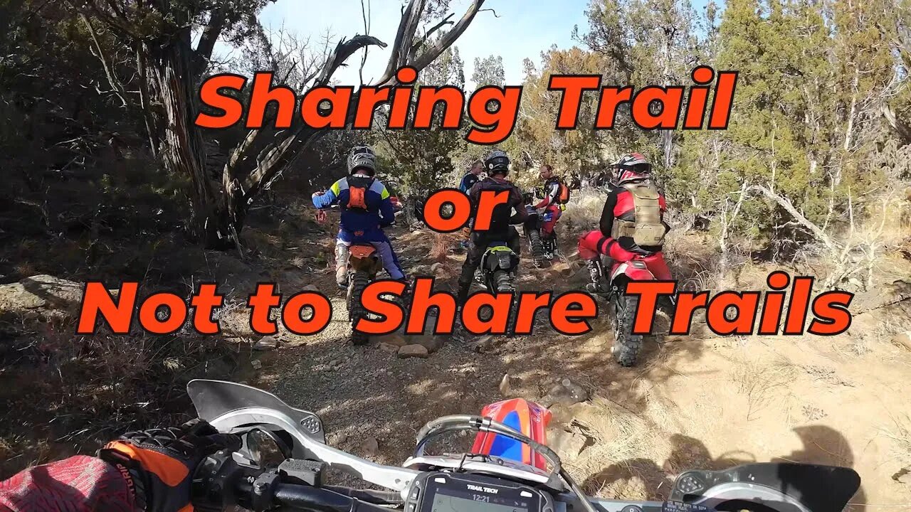 ❤️ Sharing Trails or not to Share Trails ❤️