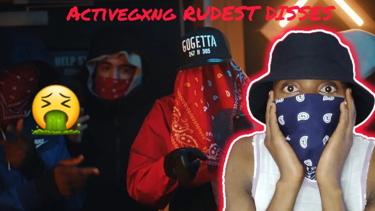 UK DRILL: RUDEST #ACTIVEGXNG DISSES REACTION 🤮