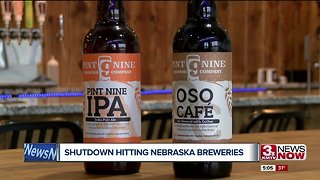 Shutdown hitting Nebraska breweries