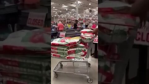 DALLAS- Acaba exportações de arroz e agora as pessoas estão comprando arroz em pânico.