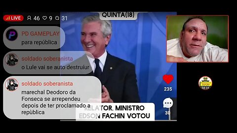 Ao vivo: Justiça no Brasil já foi imparcial. Hoje é politizada