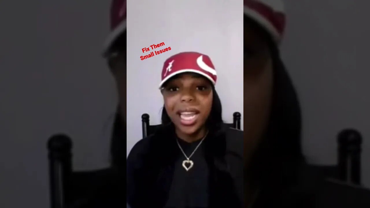 🤦🏽♀️🤦🏽♀️ Fix The Small issues In Your Life Before They Become Big Issues. 🫢