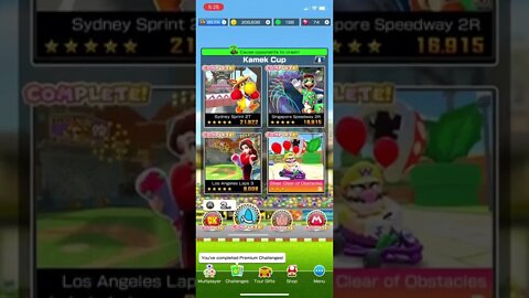 Mario Kart Tour - Cups All Completed Showcase (3rd Anniversary Tour)