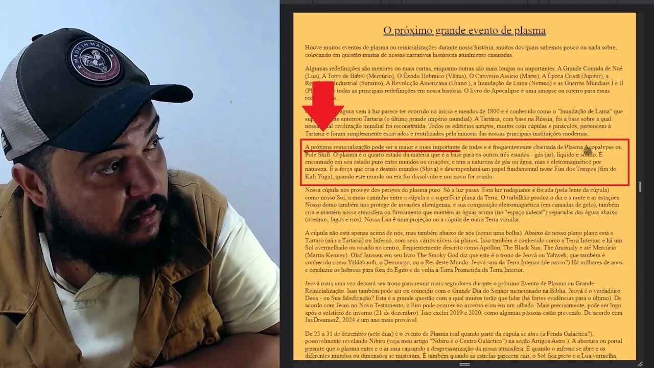 A última inversão e o plasma pode ser essa agora - O que os antigos tem a ensinar - UFO OVNIs