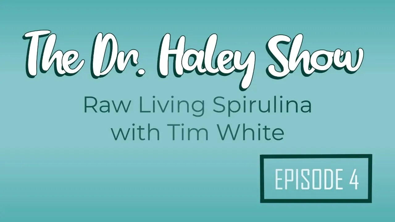 Raw Living Spirulina with Tim White