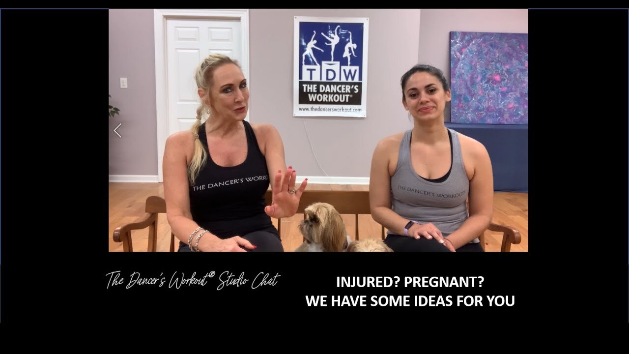 INJURED? PREGNANT? WE HAVE SOME IDEAS FOR YOU - TDW Studio Chat 96 with Jules and Sara