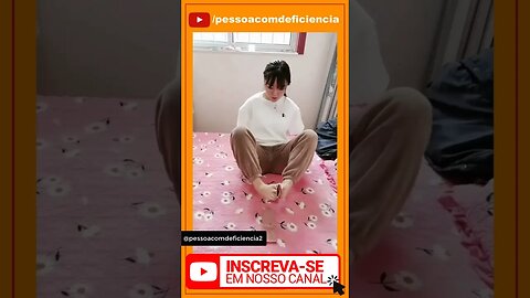 Vamos ver se o youtube vai mostrar este vídeo sobre Pessoa com deficiência