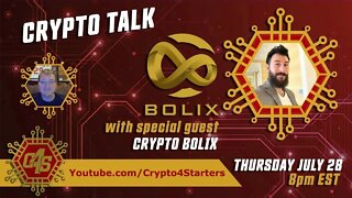 CRYPTO TALK AND AMA WITH BOLIX TOKEN