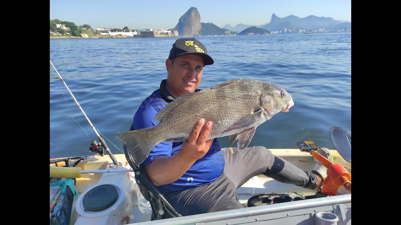 Fishing Kayak Brazil blue fish brazil