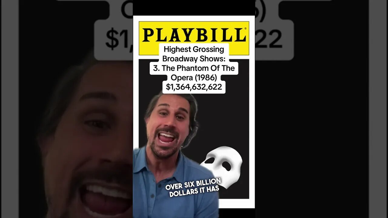 THE PHANTOM OF THE OPERA SELLS!!! #shorts