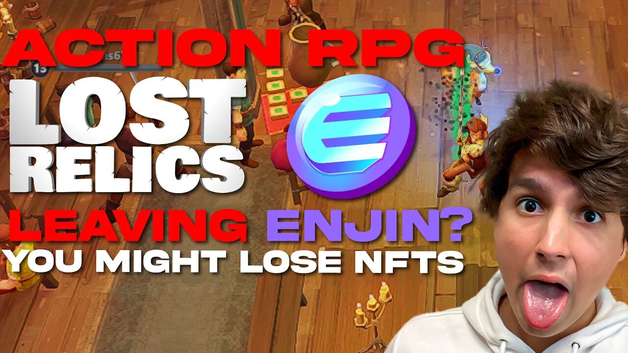 LOST RELICS LEAVING ENJIN YOU CAN LOSE NFTS!