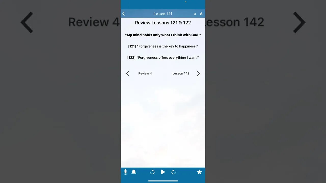 Review 4 Lesson 121 and 122 A Course in miracles | Forgiveness #acim #acourseinmiracles #shorts