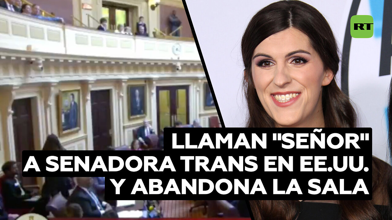 Llaman "señor" a senadora trans en EE.UU. y abandona el pleno en señal de protesta