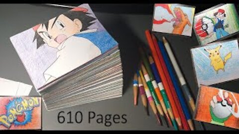 Pokemon Flipbook 610 Pages