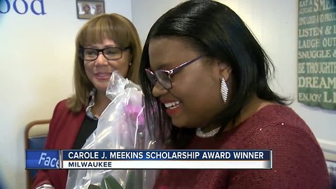 Kayla May named Carole J. Meekins Scholarship Award Winner