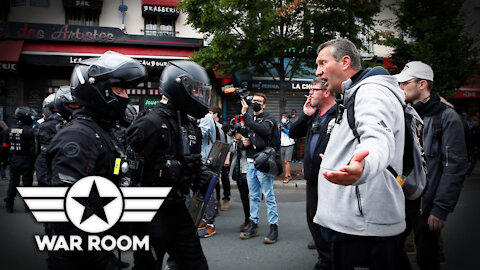 Violent Protests Erupt In France Over Vaccine Mandate