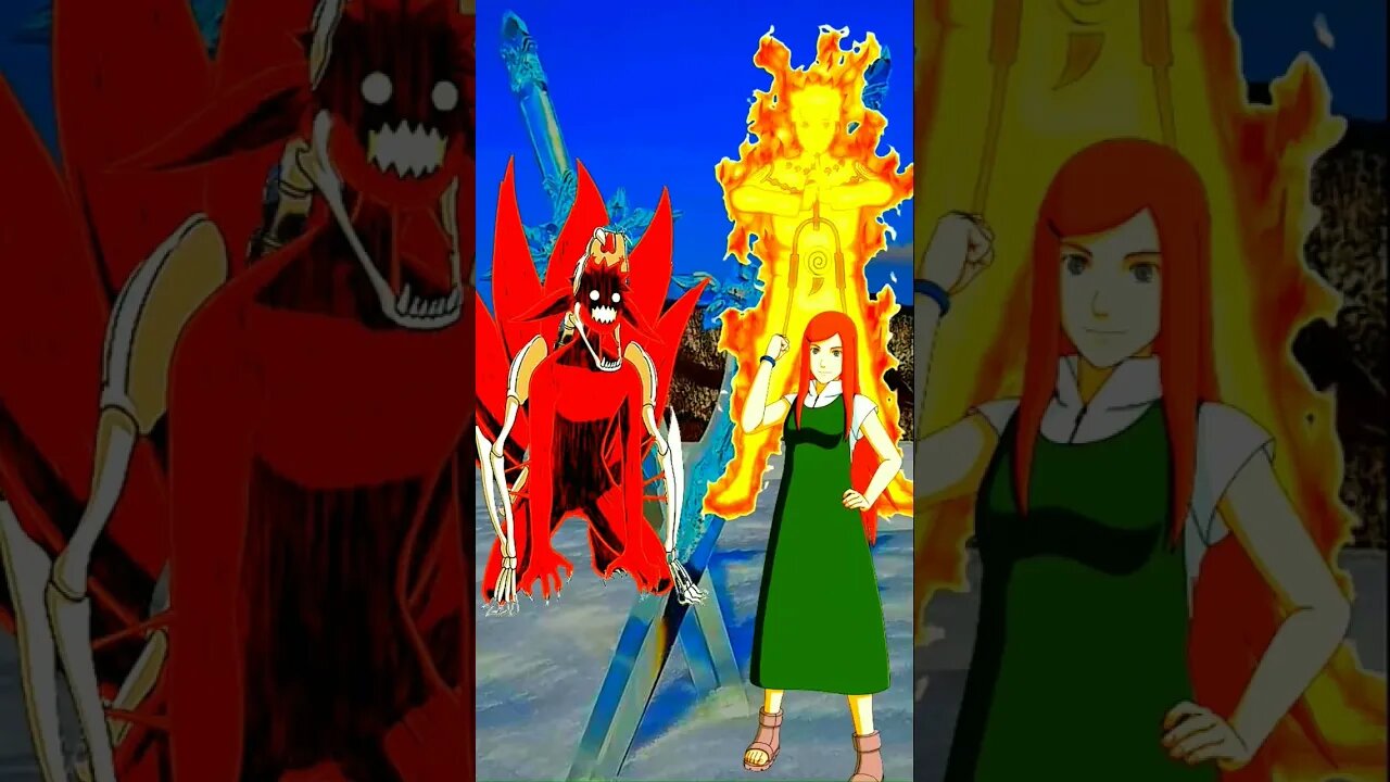 Kurama Melawan Naruto, Khusina.#shorts