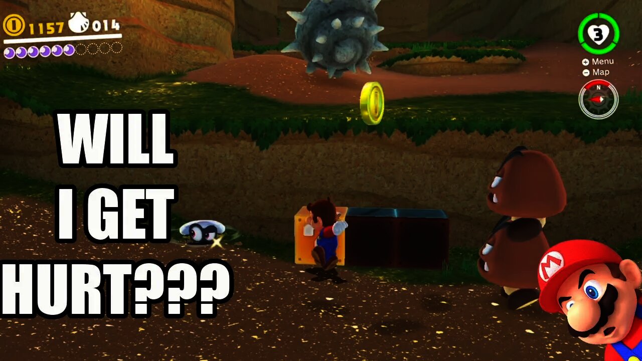 Super Mario Odyssey but UH OH!!!