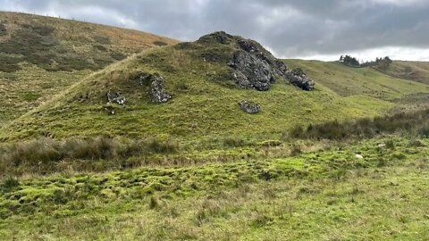 Hollow Haugh - Hartside - Dun Kaim - Peaked Craig - Linton Muir - Windy Gowl - Cock Rig - Lead Law