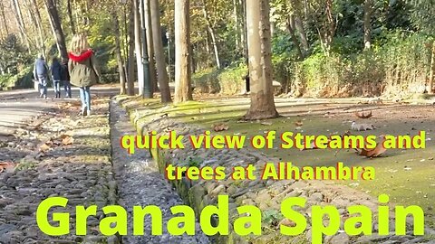 The Streams at Alhambra Granada Spain