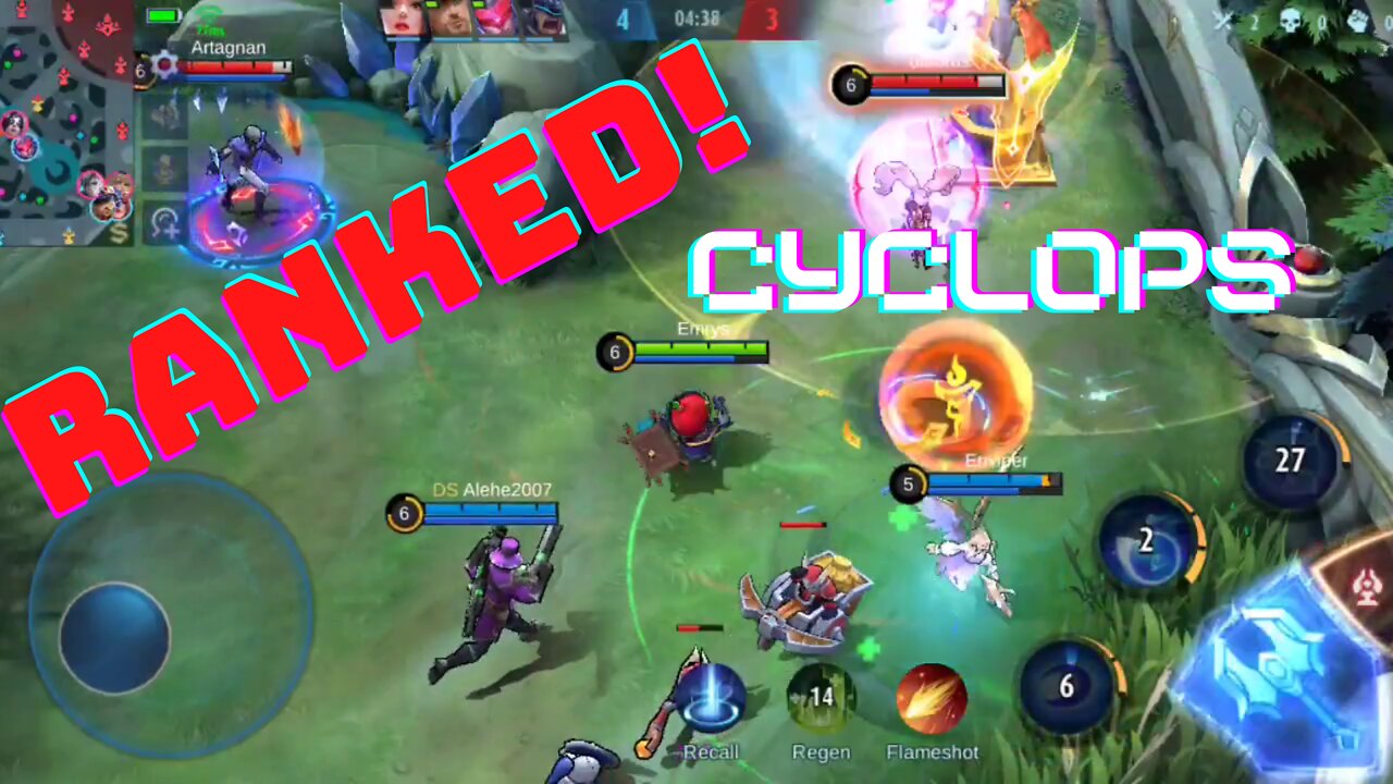 Mobile Legends: Ranked Cyclops Gameplay