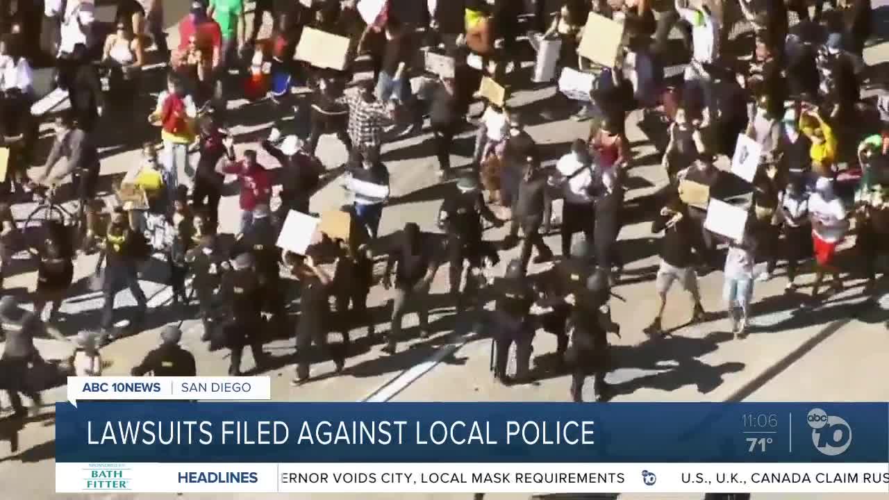 Lawsuits filed against local police