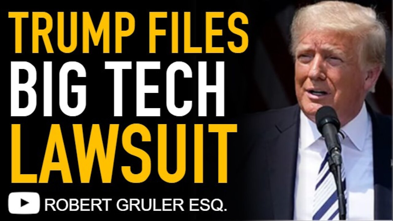 Trump Sues Big Tech in ‘Major’ Class-Action Lawsuit Against Google, Facebook, Twitter