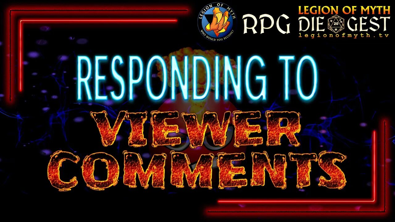 [76-2] - Respond to some viewer comments