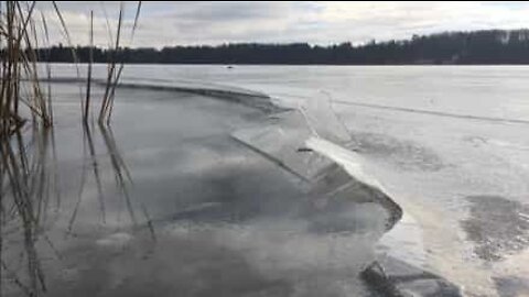 Un lac gelé sonne comme Star Wars