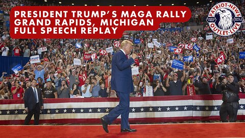 FULL SPEECH REPLAY: President Trump Holds Final 2024 MAGA Rally in Grand Rapids, MI | 11-04-2024