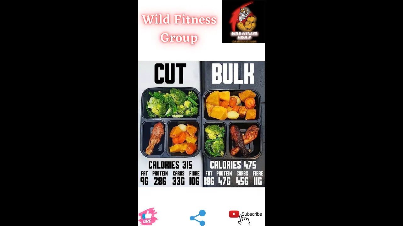 🔥Cut v/s bulk foods🔥#fitness🔥#wildfitnessgroup🔥#shorts🔥