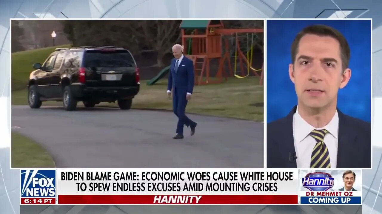 This is why Biden has been weak over the last year: Sen. Cotton