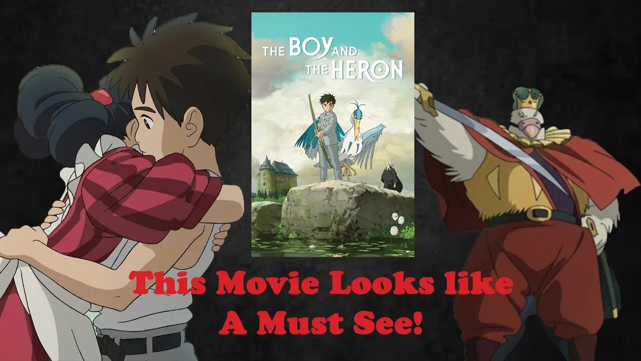 Reacting to "The Boy and the Heron" Trailer (Clip from ANIMATED!)