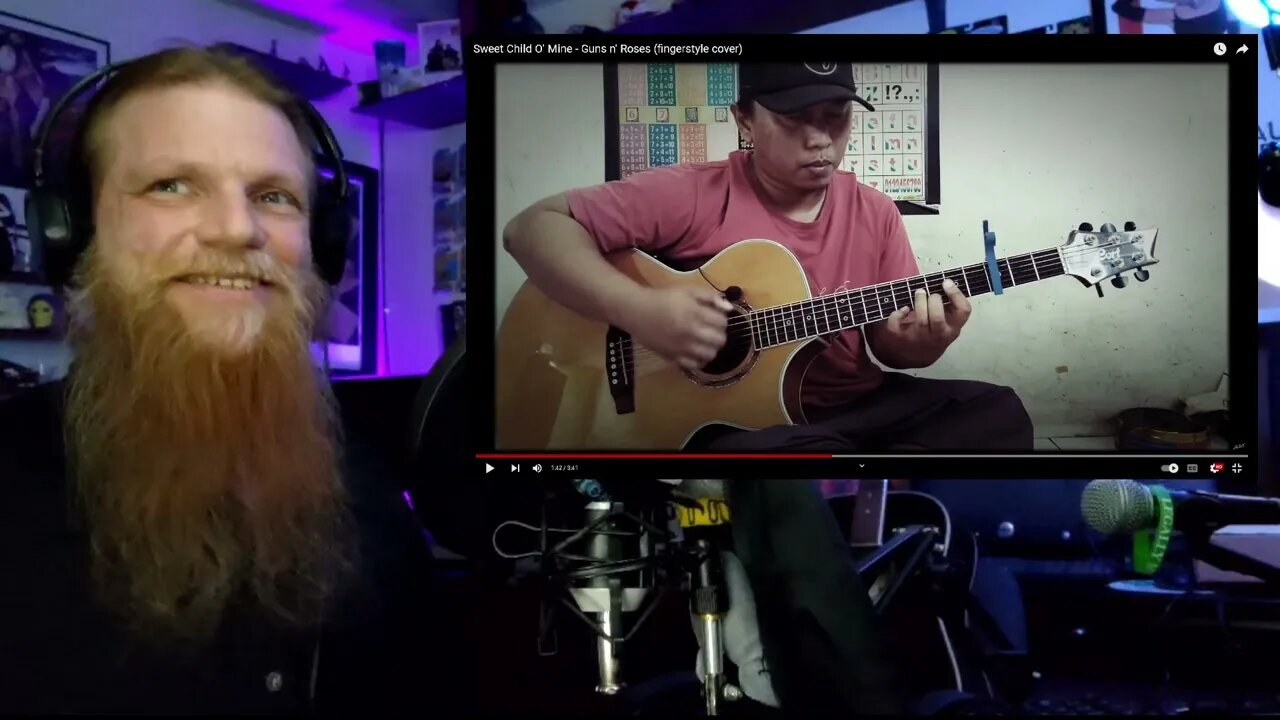 ALIP BA TA - Sweet Child O' Mine REACTION | Metal Head DJ Reacts