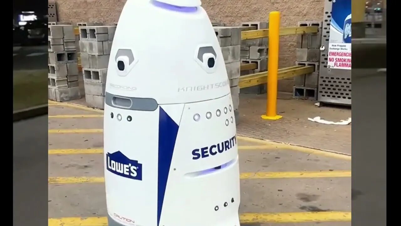 The Robot Apocalypse Has Started In Lowes Parking Lots