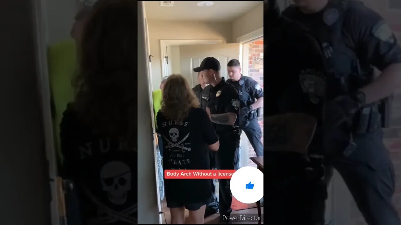 COPS BREAK INTO HOME ARREST A MAN FOR PIERCING HIS SONS EAR