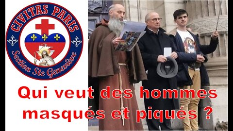 Père Joseph: " L'oligarchie veut des hommes masqués et piqués !"