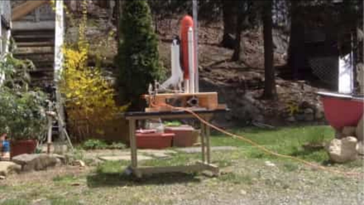 Misslyckad raketavfyrning